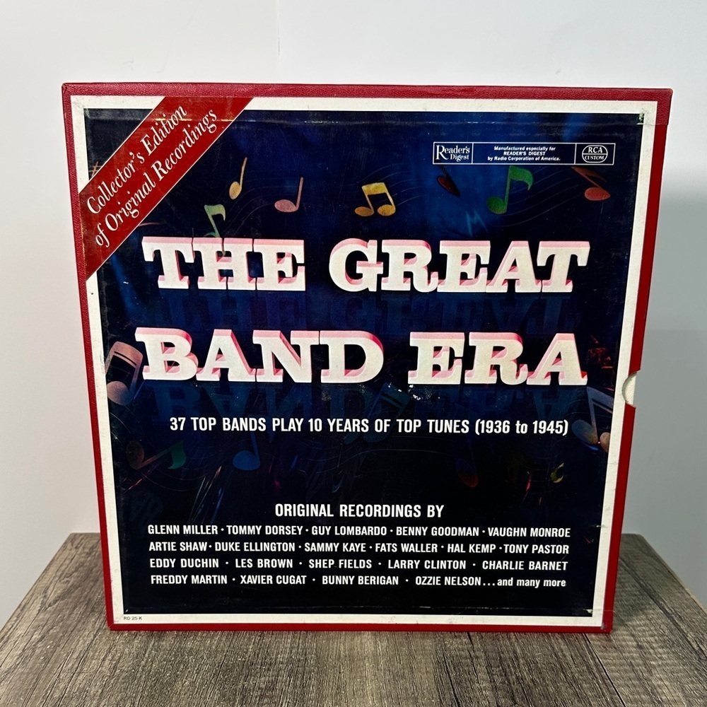 Reader's Digest Great Band Era 10 Record Box Set